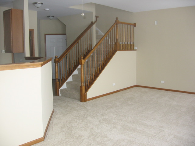 1974 West Cobblestone Road, Unit 3532303 Romeoville, IL 60446 - Photo 4 of 23 a view of a hallway with staircase