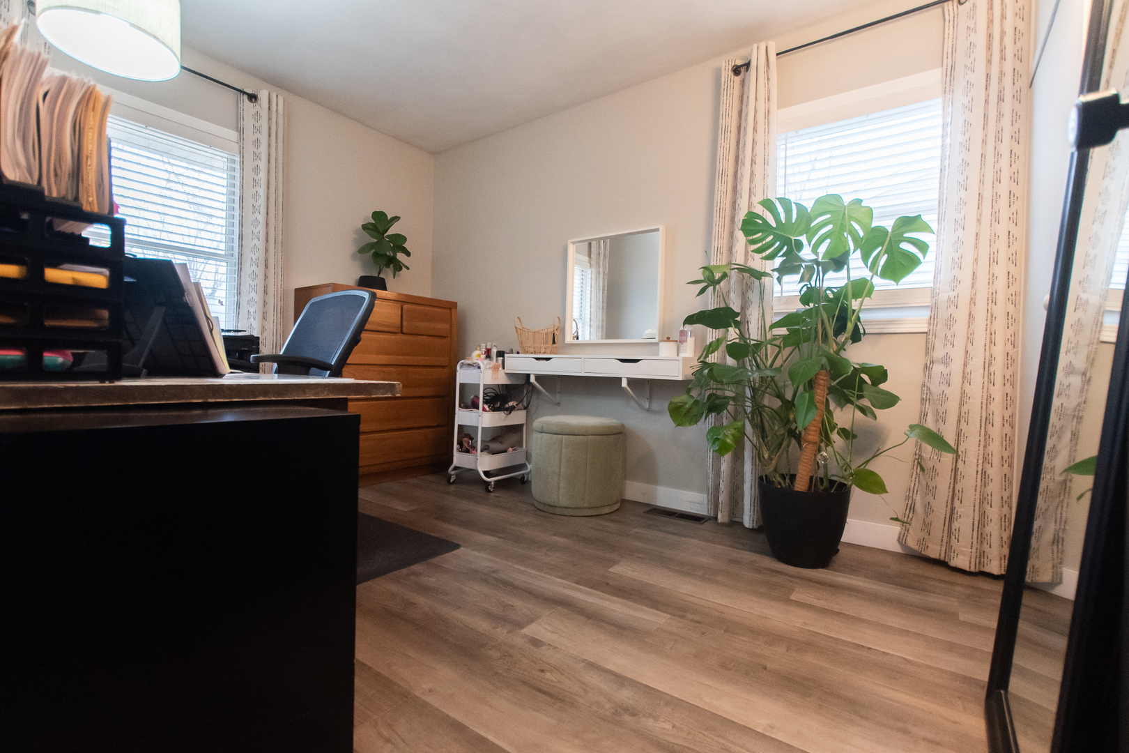 617 Orchard Street Dixon, IL 61021 - Photo 23 of 32 a view of a workspace with furniture and a potted plant