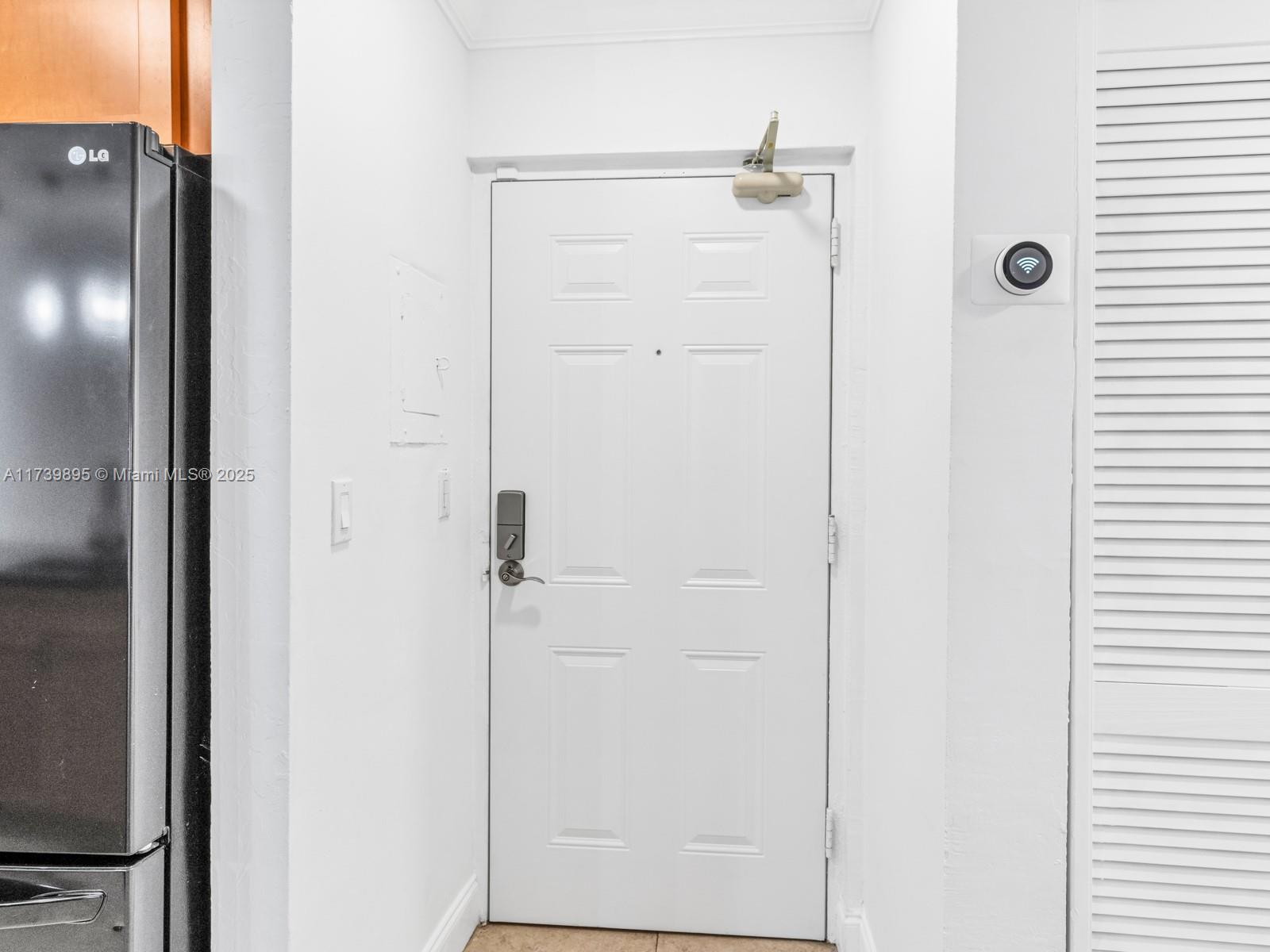 10900 Southwest 104th Street, Unit 114 Miami, FL 33176 - Photo 14 of 31 a bathroom with a glass shower door