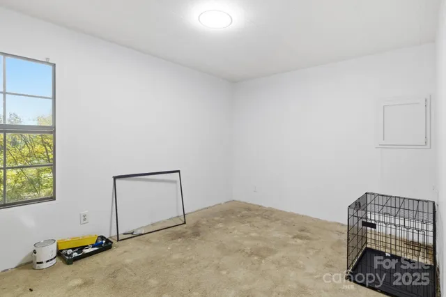 a view of room with windows