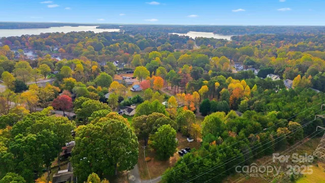 a view of city and mountain