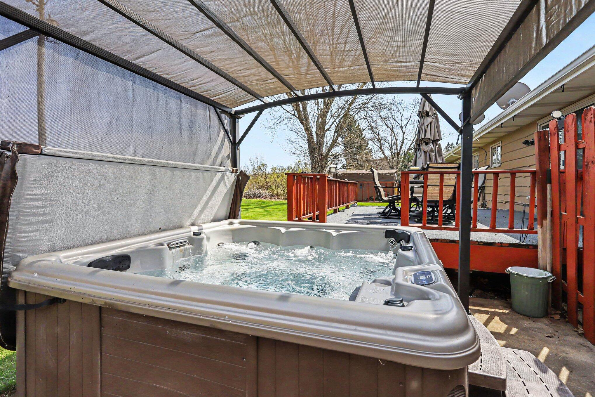 55019 North Fisher Lake Road Three Rivers, MI 49093 - Photo 22 of 34 Hot Tub