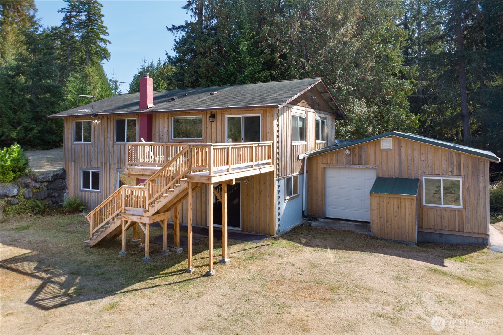 2035 Egg And I Road Chimacum, WA 98325 - Photo 28 of 40 a view of a house with a yard