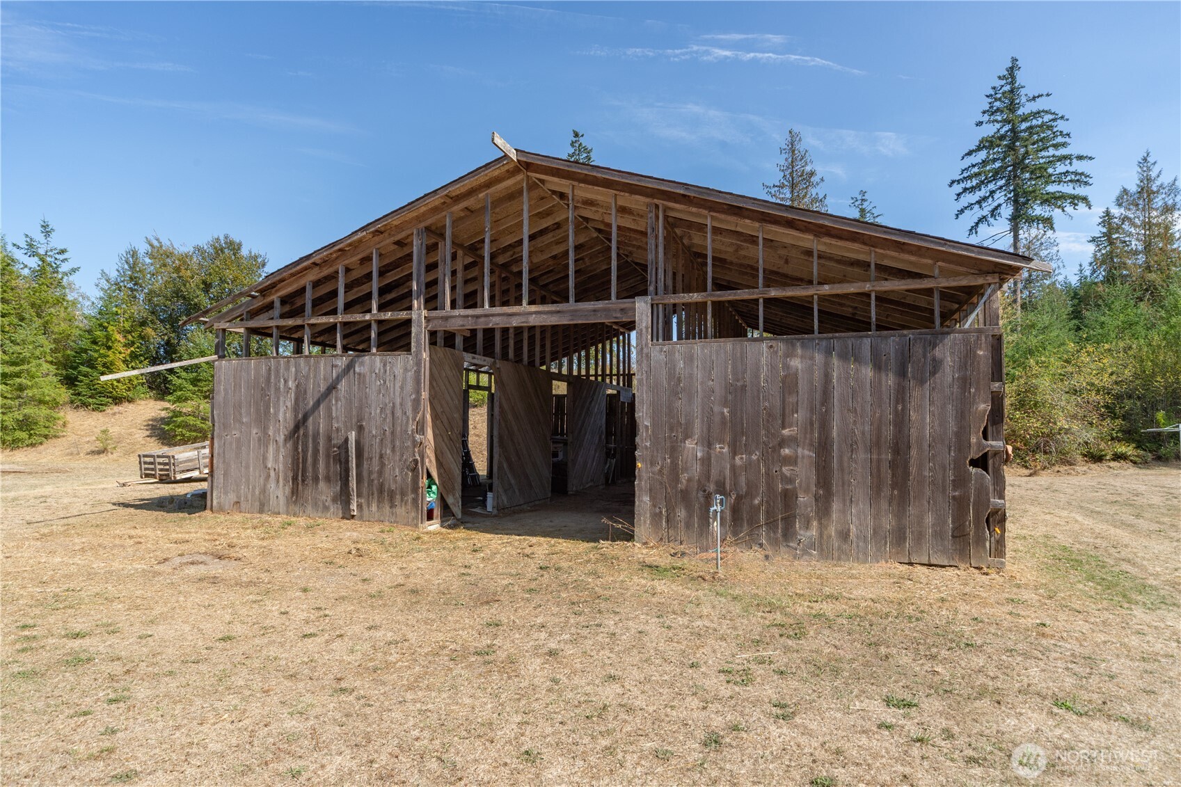 2035 Egg And I Road Chimacum, WA 98325 - Photo 31 of 40 a front view of a house with a yard