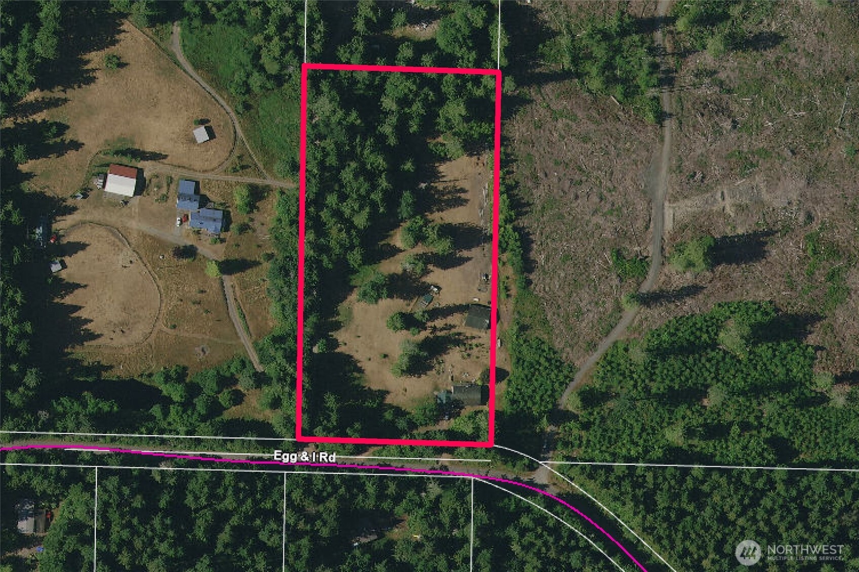 2035 Egg And I Road Chimacum, WA 98325 - Photo 40 of 40 a view of small yard and flowers