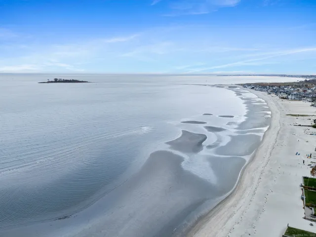 a view of an ocean beach