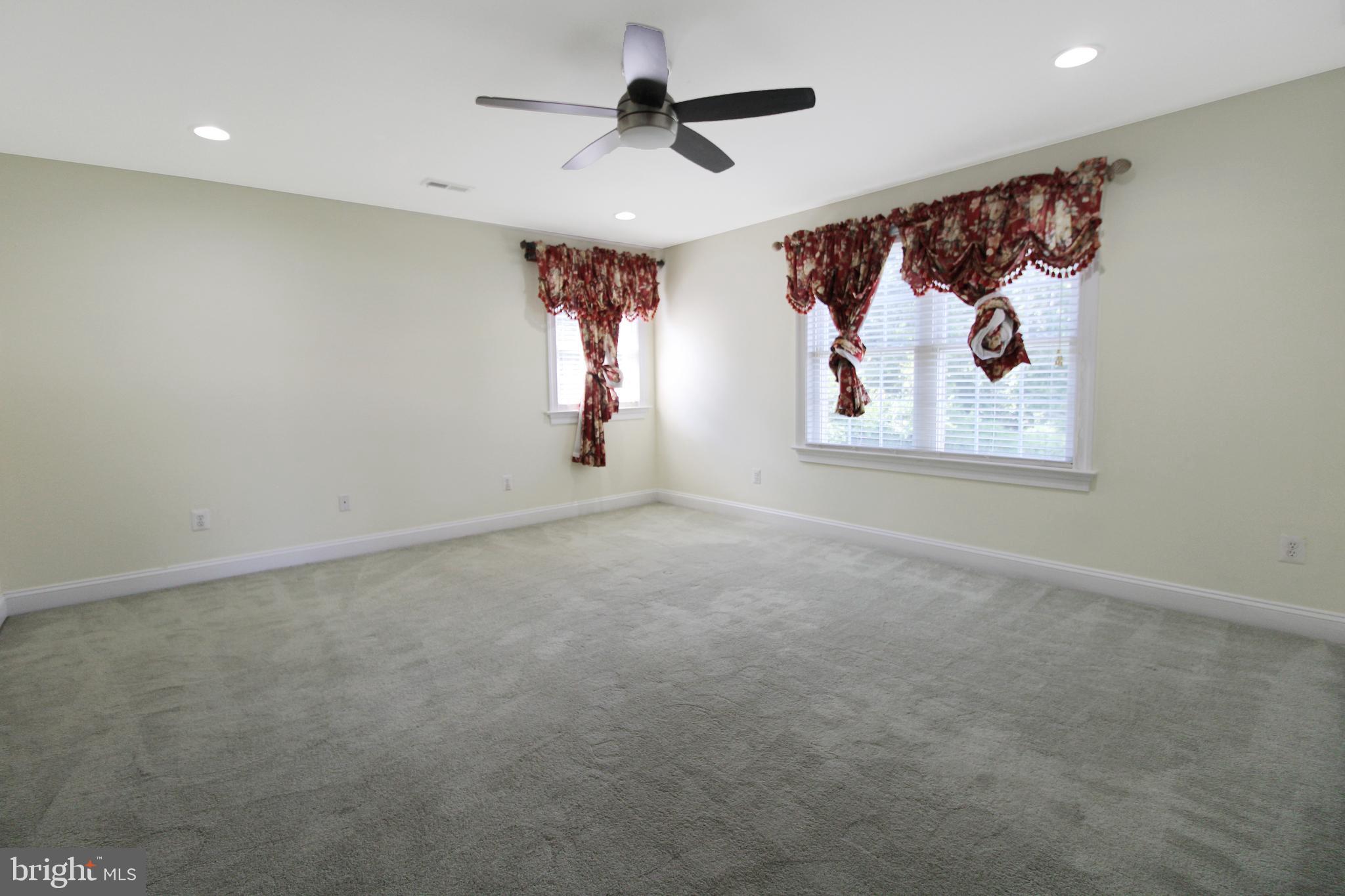 113 Paulowina Road Queen Anne, MD 21657 - Photo 23 of 42 en empty room with windows and ceiling fan
