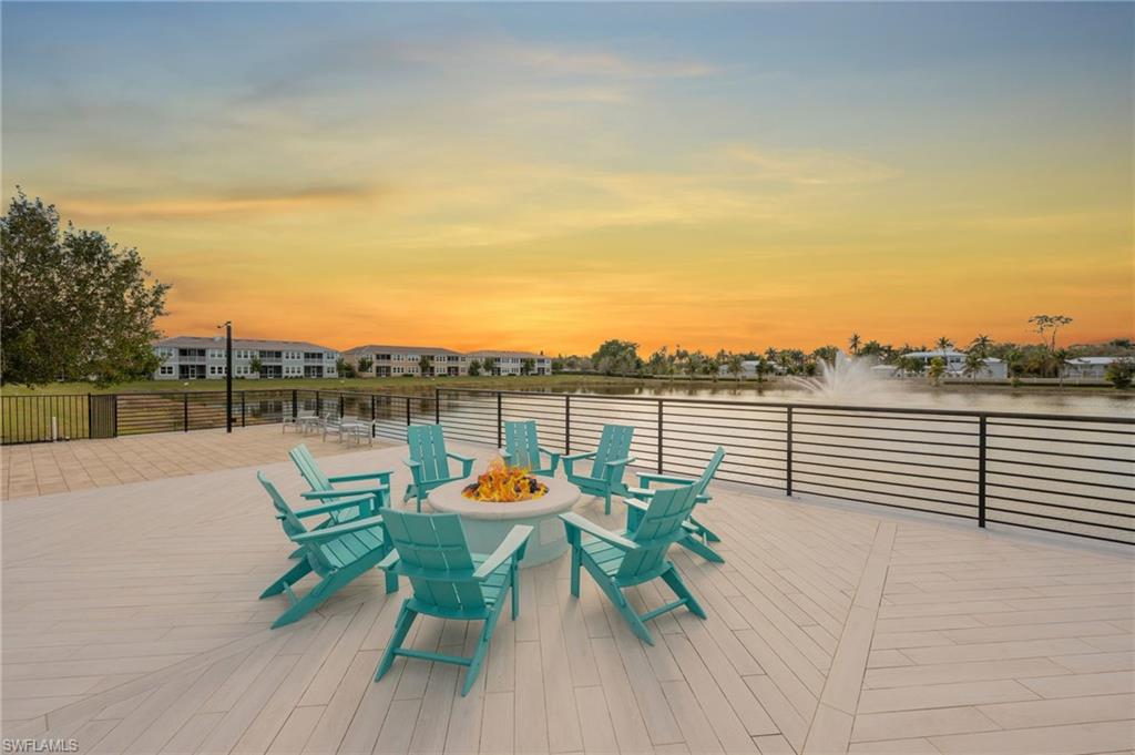 4631 Arboretum Circle, Unit 101 Naples, FL 34112 - Photo 19 of 36 a view of a terrace with seating space