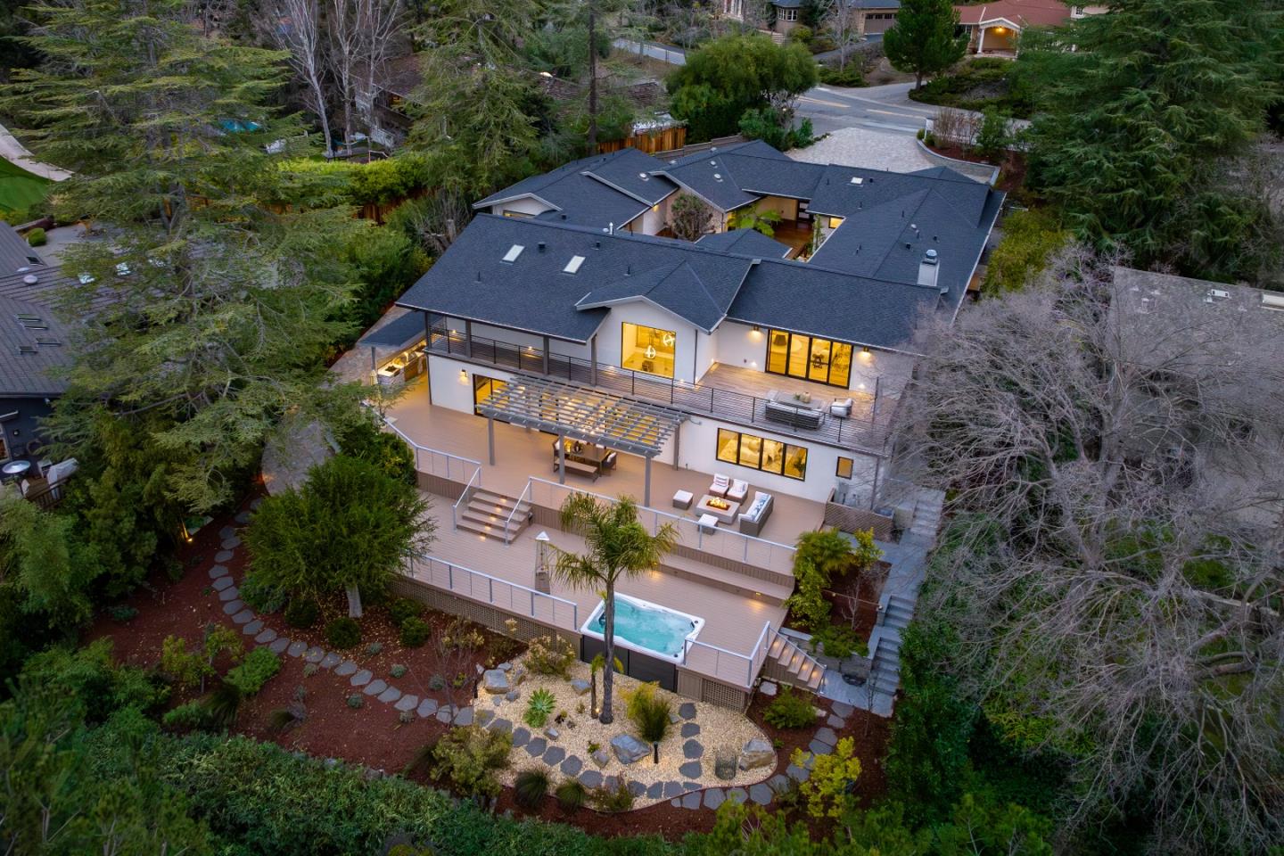 1045 Trinity Drive Menlo Park, CA 94025 - Photo 2 of 31 an aerial view of a house
