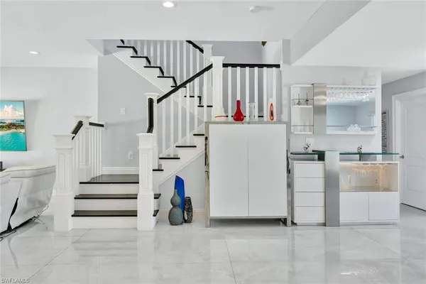 a view of entryway and hall