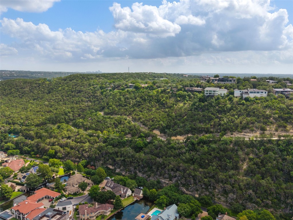 4323 Mt Bonnell Road Austin, TX 78731 - Photo 10 of 24 an aerial view of houses covered in trees
