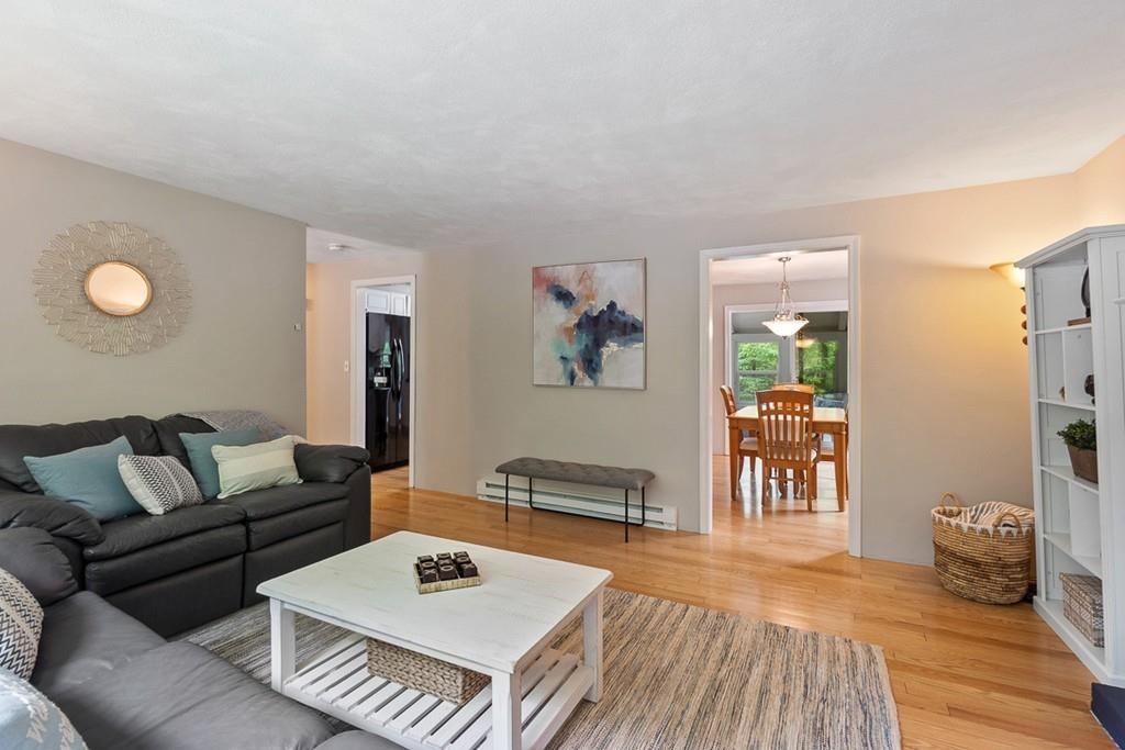 684 Burroughs Road Boxborough, MA 01719 - Photo 7 of 30 a living room with furniture and a wooden floor