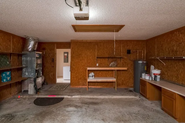 a room with furniture