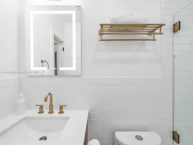 a view of a building with a street