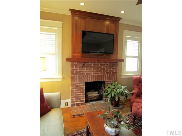 1704 Dare Street Raleigh, NC 27608 - Photo 6 of 25 Fireplace and Mantle redone