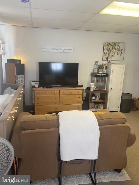 504 West Broad Street Gibbstown, NJ 08027 - Photo 28 of 37 a living room with furniture and a flat screen tv