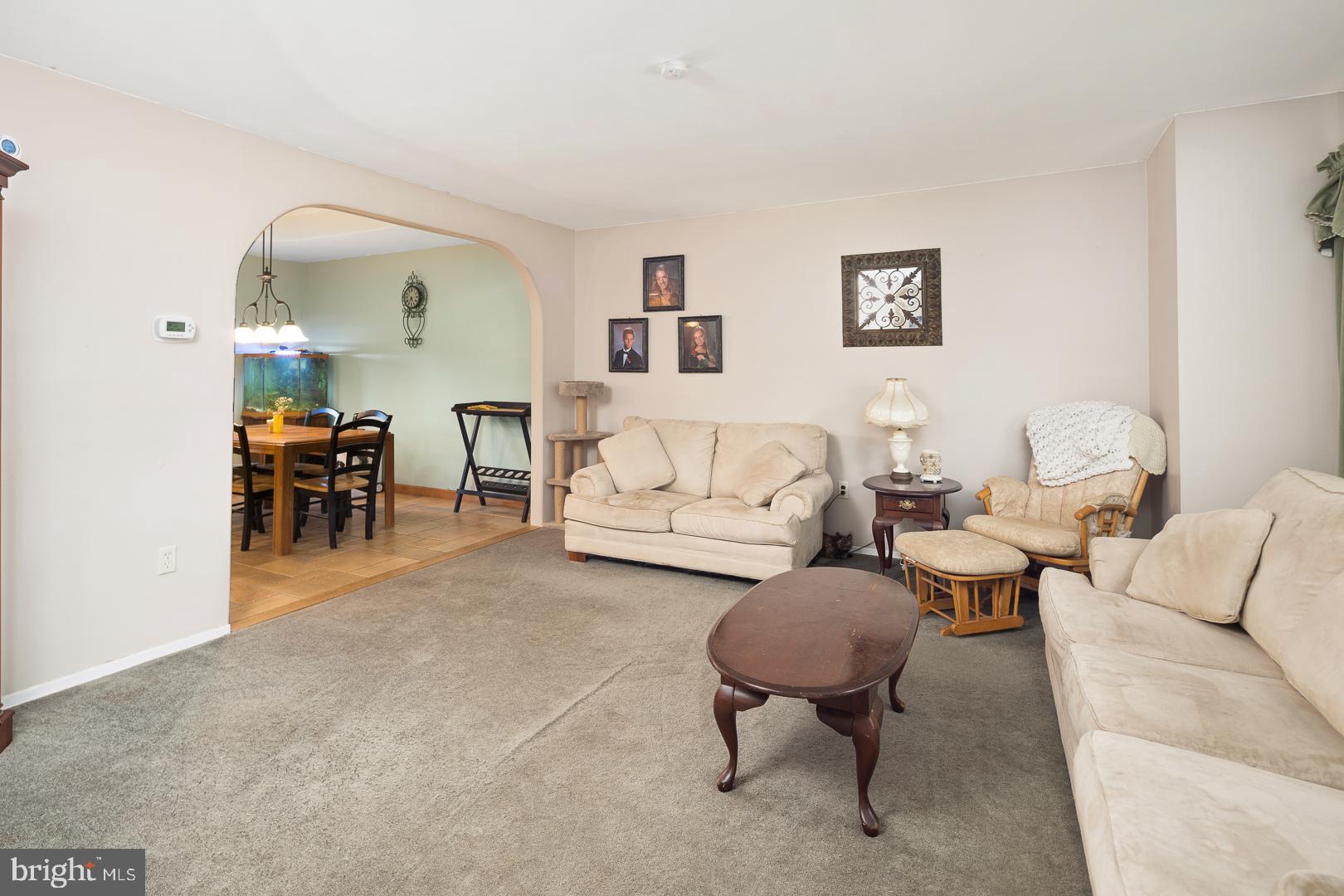 10 Bayberry Road Ewing, NJ 08618 - Photo 4 of 29 Living Room adjoins the dining area.
