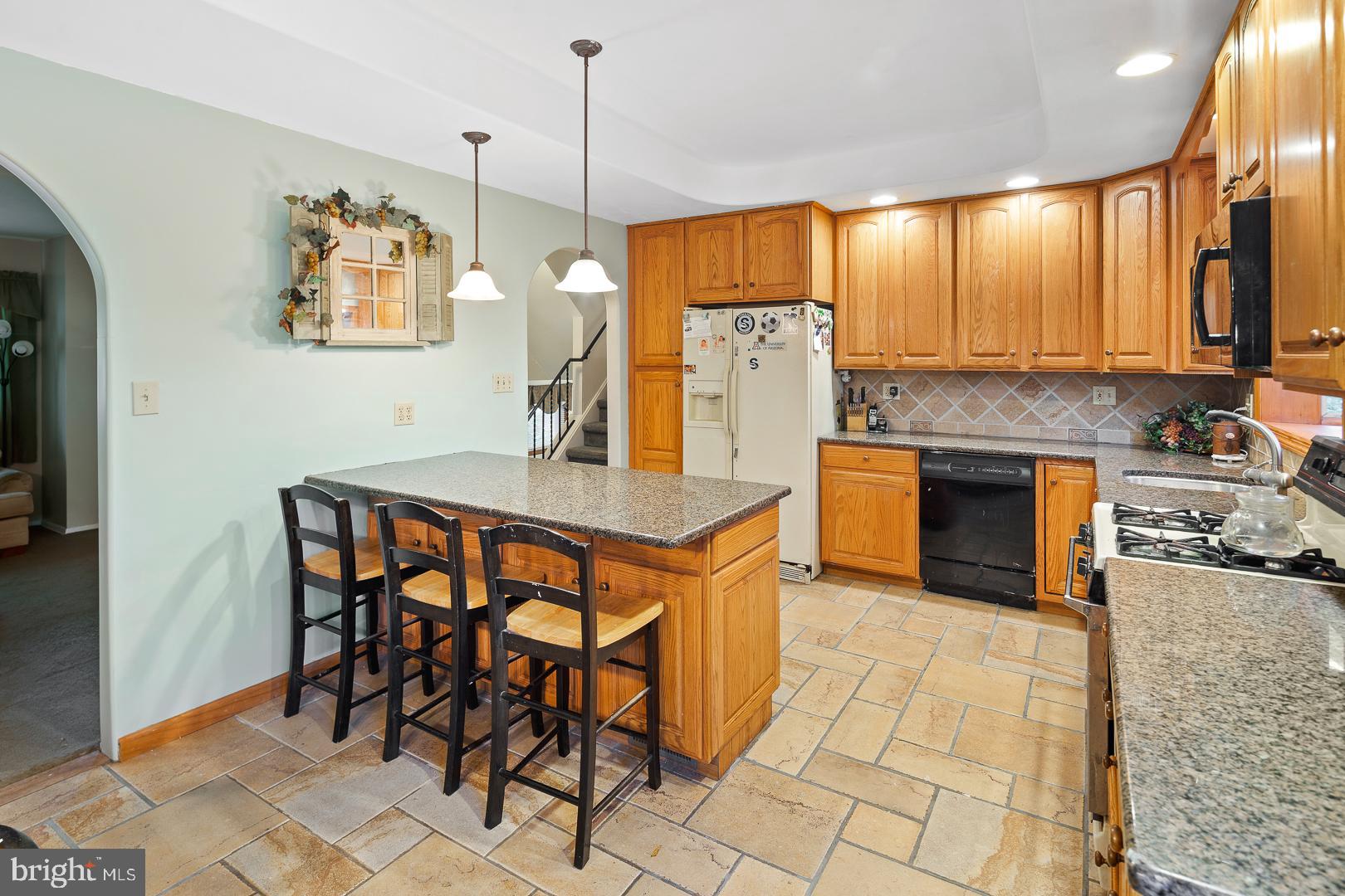 10 Bayberry Road Ewing, NJ 08618 - Photo 6 of 29 Island provides add'l counter & cabinet space.
