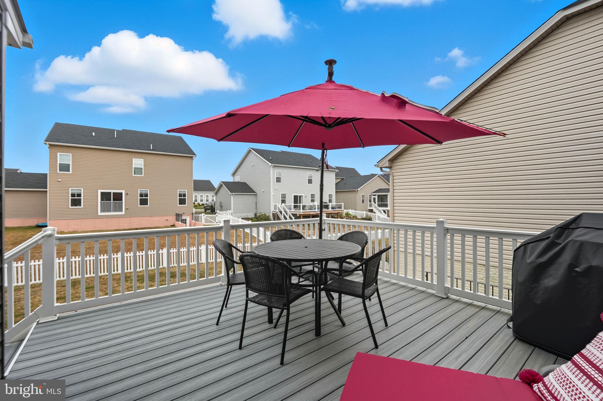 119 Interlace Way Stephenson, VA 22656 - Photo 19 of 22 a view of house with a deck and furniture