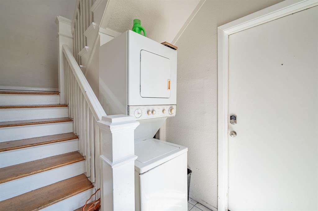5305 Reiger Avenue, Unit 2 Dallas, TX 75214 - Photo 15 of 15 a view of entryway with washer and dryer