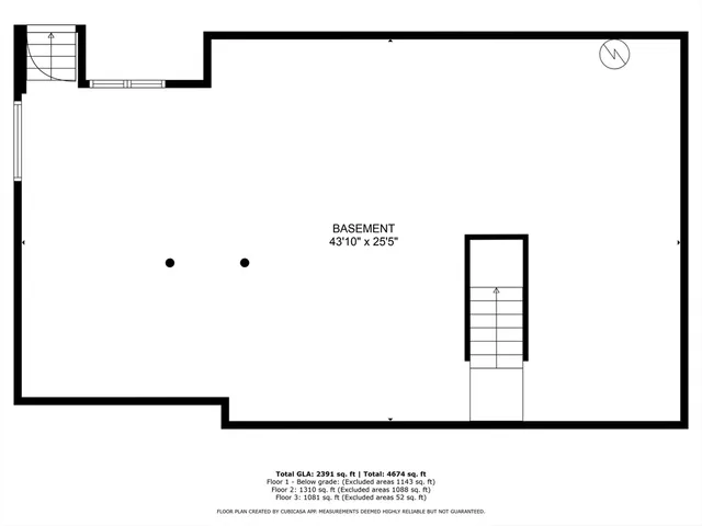 a picture of a room with a white wall and a picture of the side of a white wall