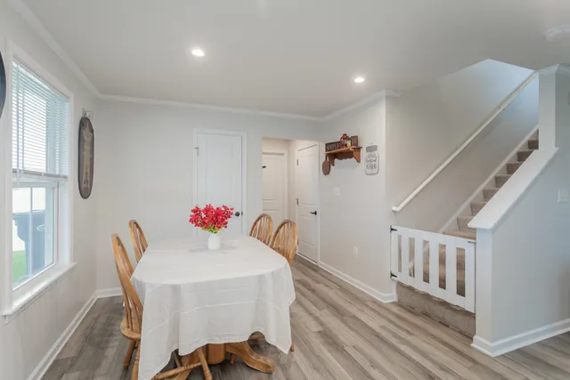 a view of a swimming pool with a terrace