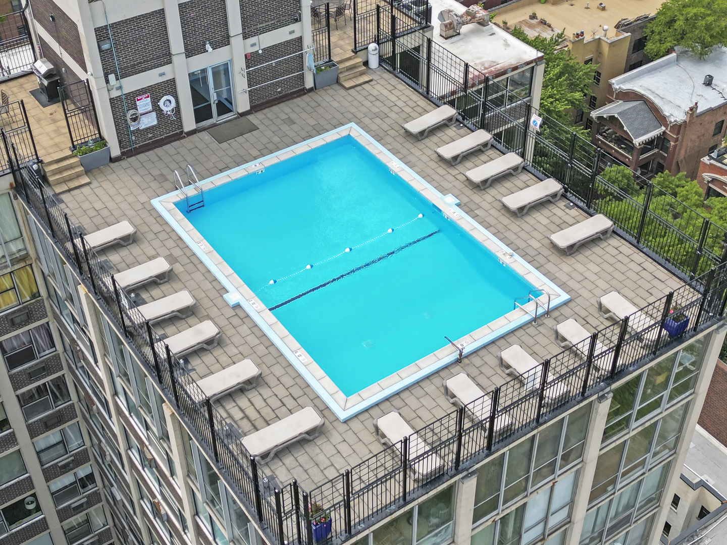 3110 North Sheridan Road, Unit 1207 Chicago, IL 60657 - Photo 26 of 32 a view of an outdoor space with seating area