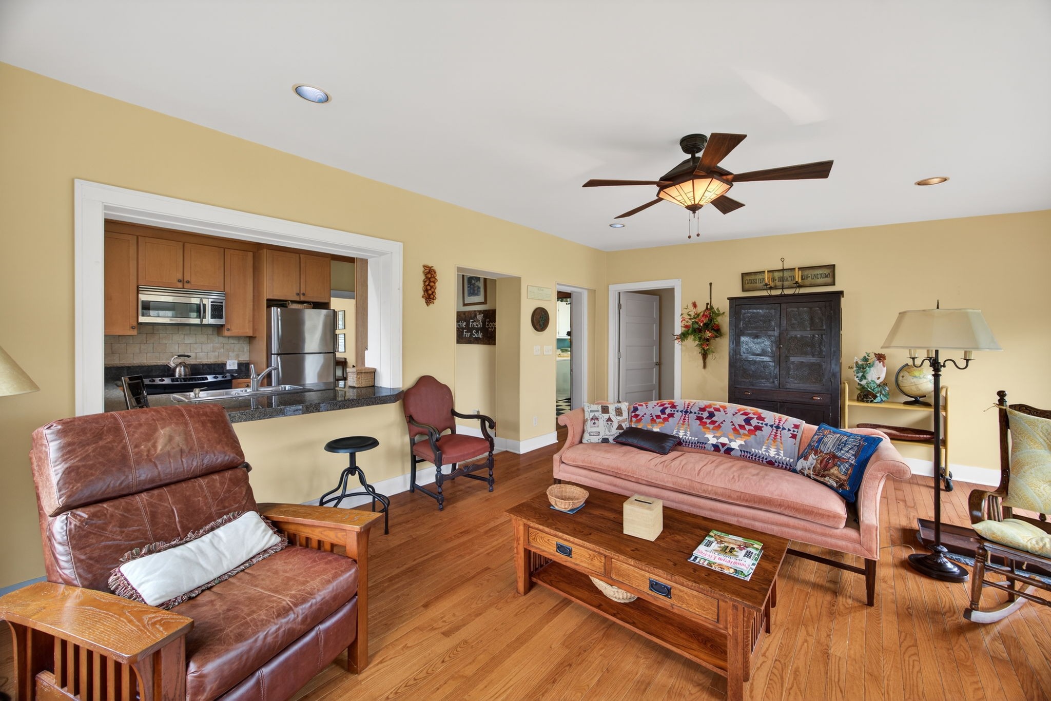 1385 Mitchell Street Celina, TN 38551 - Photo 11 of 35 a living room with furniture and a wooden floor