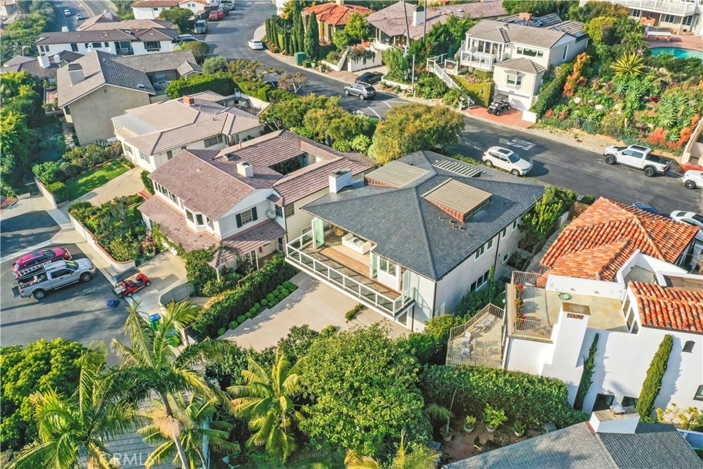 219 Emerald Bay Laguna Beach, CA 92651 - Photo 52 of 52 an aerial view of residential house with parking