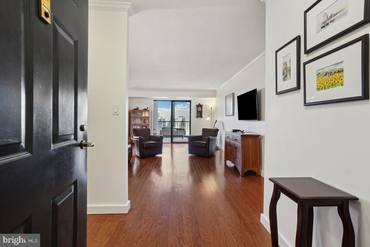 5902 Mt Eagle Drive, Unit 1615 Alexandria, VA 22303 - Photo 5 of 48 Entry Foyer - Beautiful Wood Floors Greet You