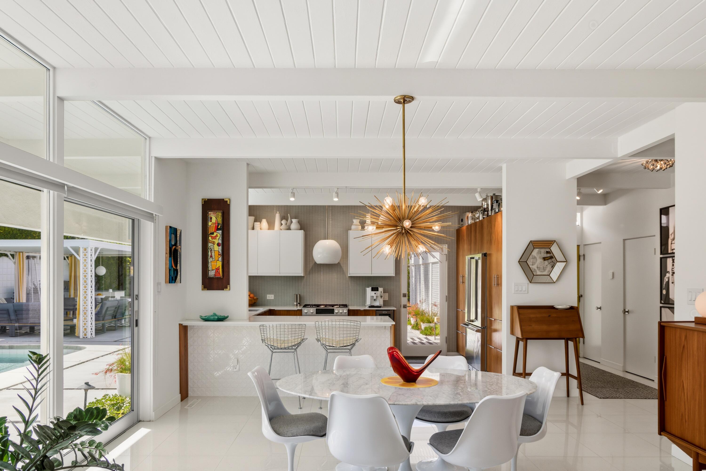 973 East La Jolla Road Palm Springs, CA 92264 - Photo 10 of 31 Dining room to kitchen