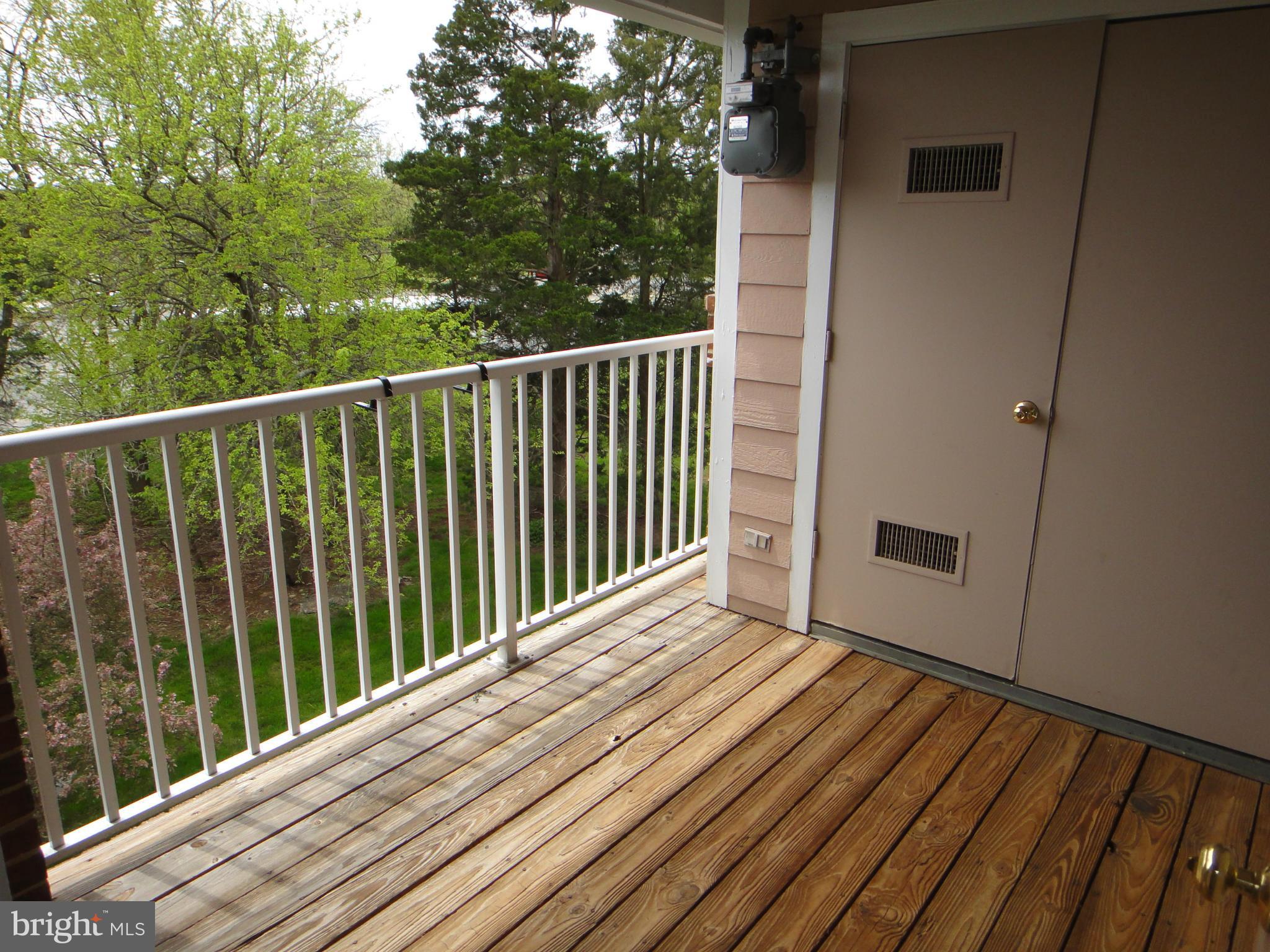 21012 Timber Ridge Terrace, Unit 304 Ashburn, VA 20147 - Photo 3 of 16 balcony and storage closet