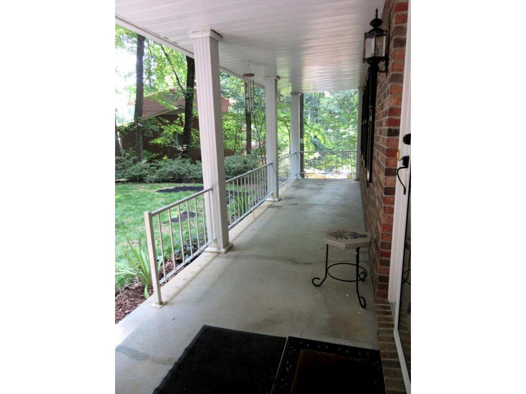 1608 Colonial Ridge Road Johnson City, TN 37604 - Photo 2 of 36 Covered Concrete Front Porch