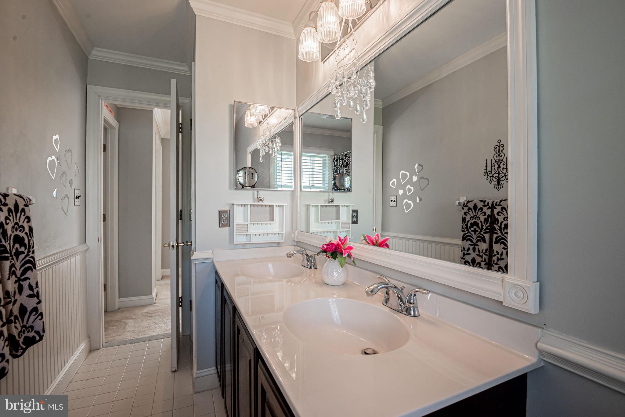 706 Regency Hill Road Hockessin, DE 19707 - Photo 40 of 54 a bathroom with a sink and a mirror