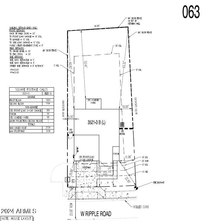 24402 West Ripple Road Buckeye, AZ 85326 - Photo 4 of 27 Plot Plan