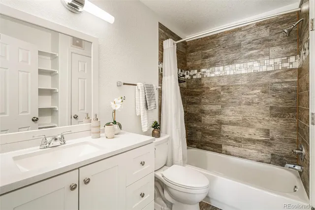 a view of a balcony from a door