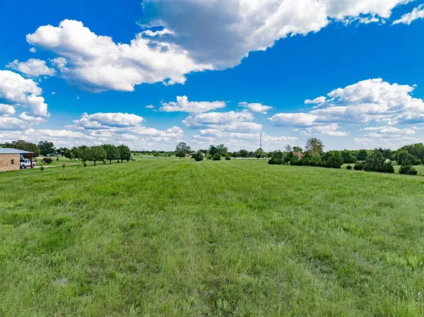 a view of a city with lots of green space
