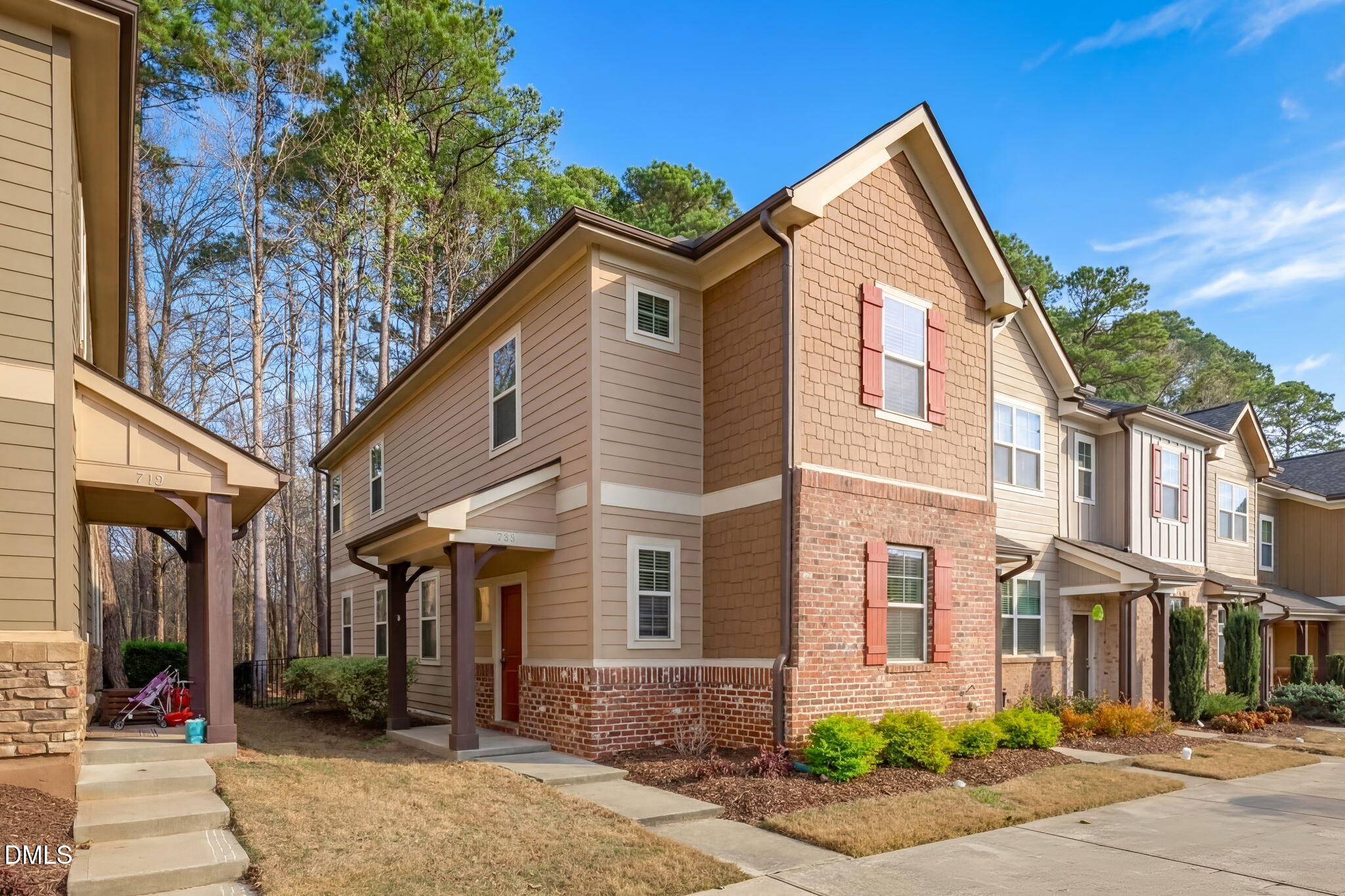 738 Wickham Ridge Road Apex, NC 27539 - Photo 2 of 27 Front of Home