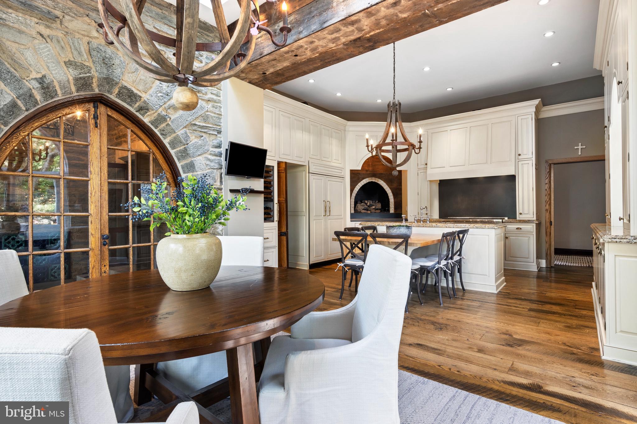 209 Tower Road Villanova, PA 19085 - Photo 38 of 110 modern kitchen w/ wine fridge, high end appliances