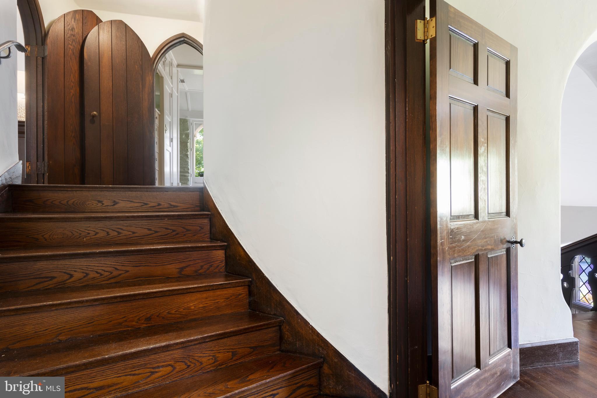 209 Tower Road Villanova, PA 19085 - Photo 62 of 110 Ascend stairs from primary suite to tower