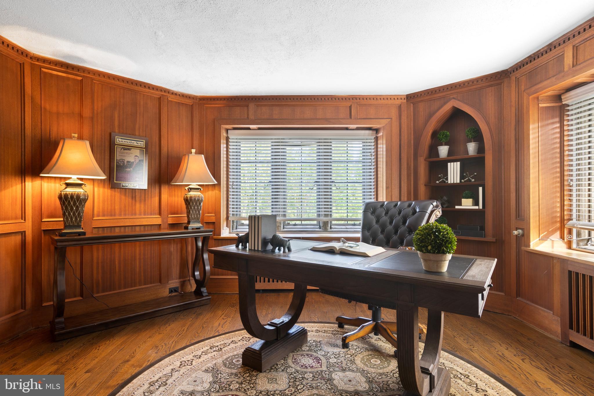 209 Tower Road Villanova, PA 19085 - Photo 63 of 110 wood paneled office with unparalleled views