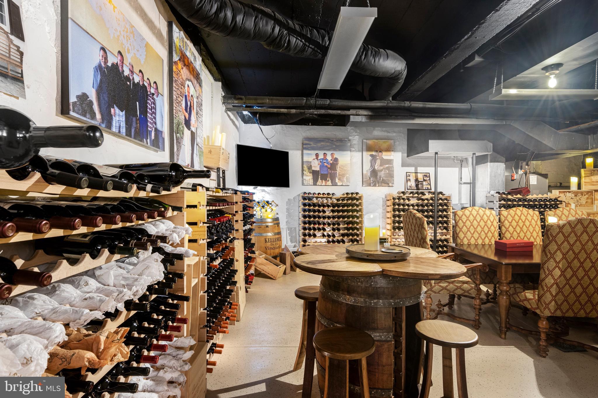 209 Tower Road Villanova, PA 19085 - Photo 74 of 110 lower level large wine cellar