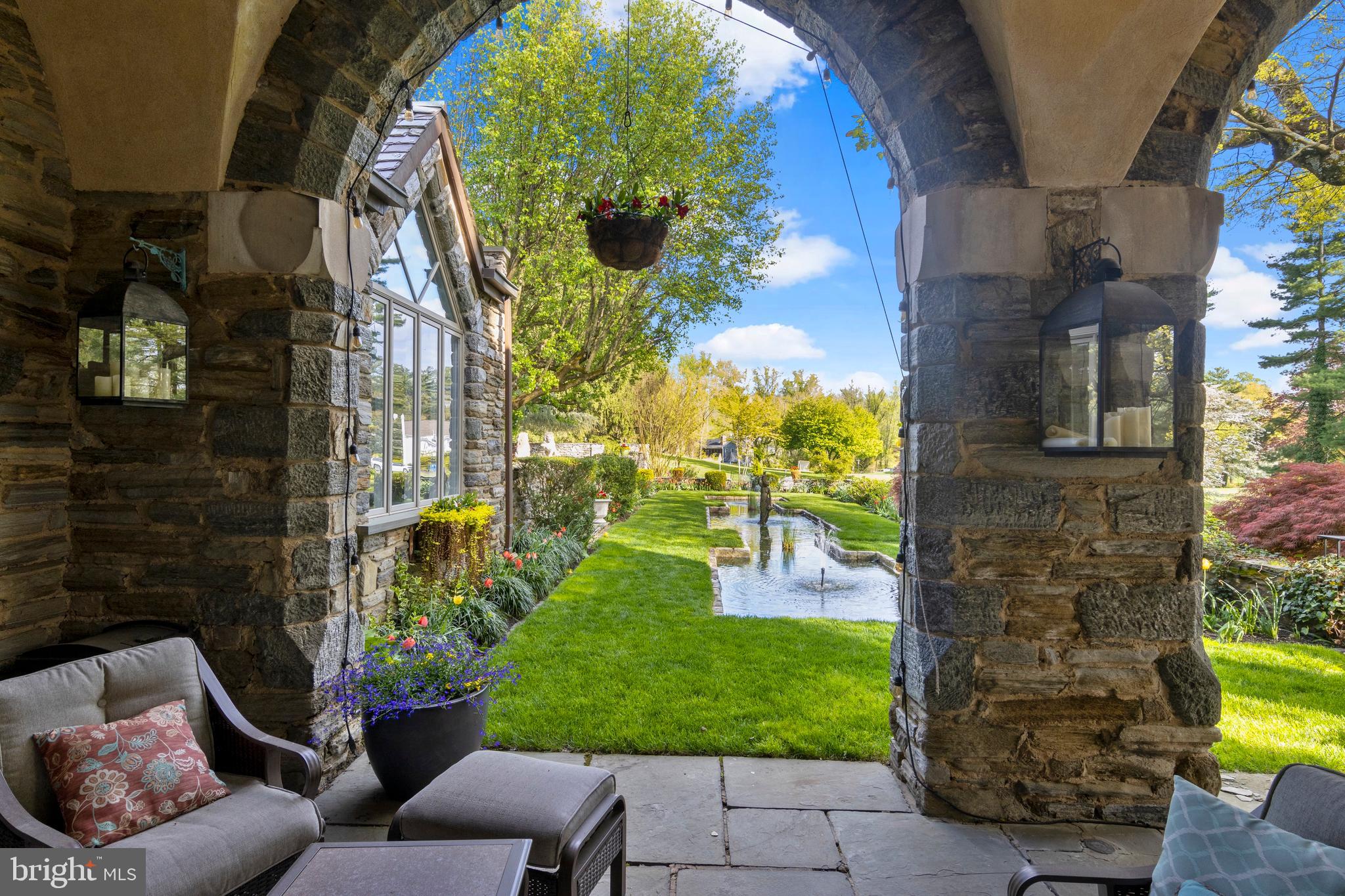 209 Tower Road Villanova, PA 19085 - Photo 75 of 110 Enter this outside living room from multiple rooms