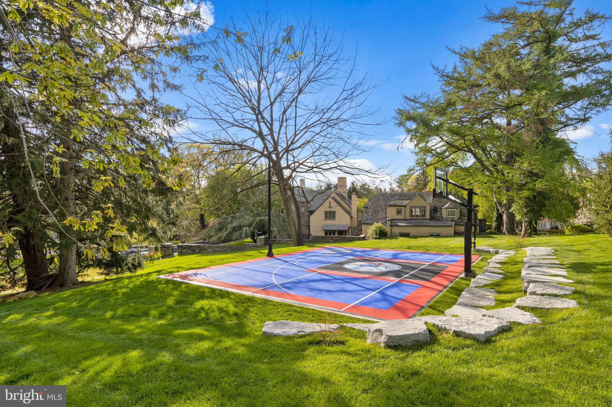 209 Tower Road Villanova, PA 19085 - Photo 90 of 110 sport court located in far corner of property