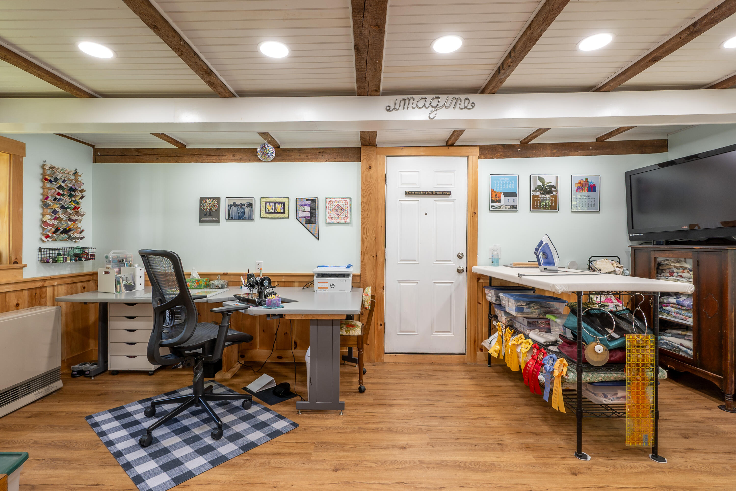 538 Ocean Point Road Boothbay, ME 04544 - Photo 30 of 40 1st Floor Office to Garage