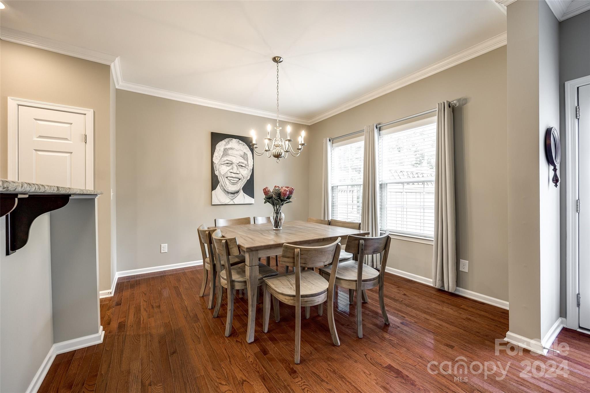 127 Inlet Point Drive Fort Mill, SC 29708 - Photo 7 of 46 a view of a dining room with furniture window and wooden floor