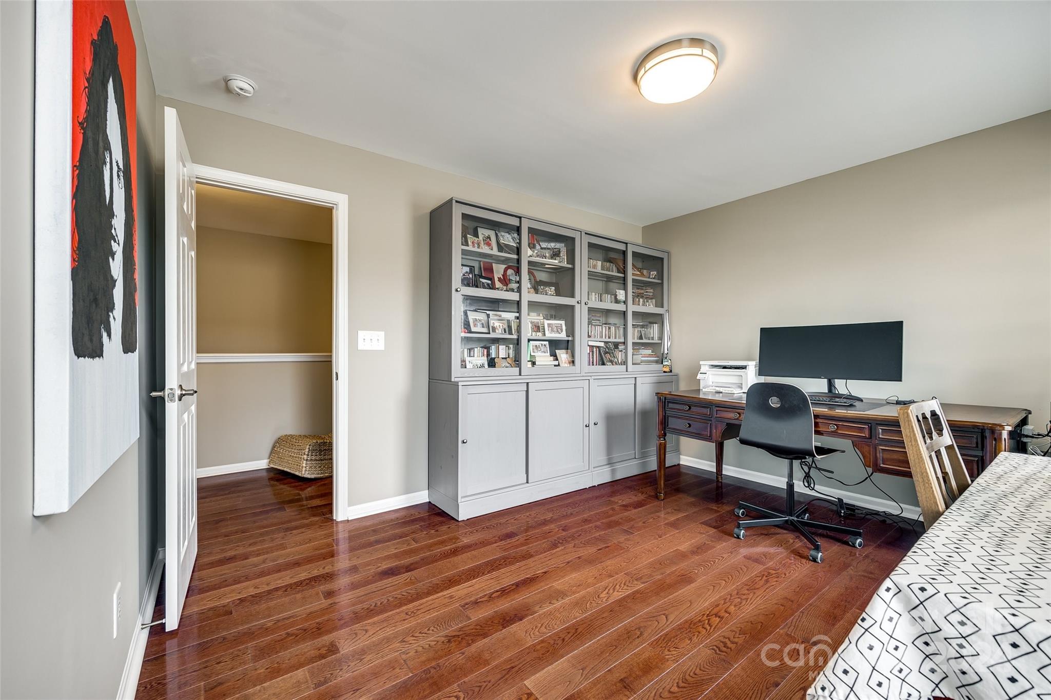 127 Inlet Point Drive Fort Mill, SC 29708 - Photo 10 of 46 a workspace with wooden floor