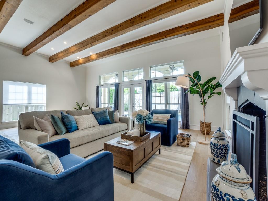 5305 Southern Avenue Dallas, TX 75209 - Photo 16 of 39 a living room with furniture and a large window