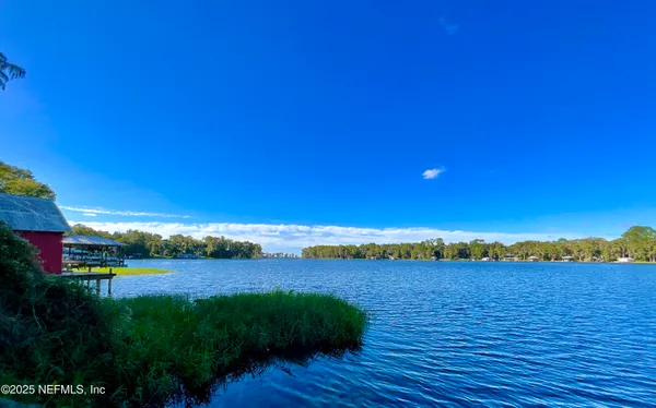 a view of an ocean and beach