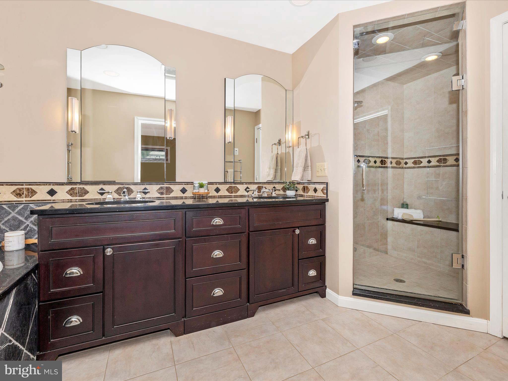 23933 Stringtown Road Clarksburg, MD 20871 - Photo 26 of 52 Double Vanity & Lg Shower - Primary Bath